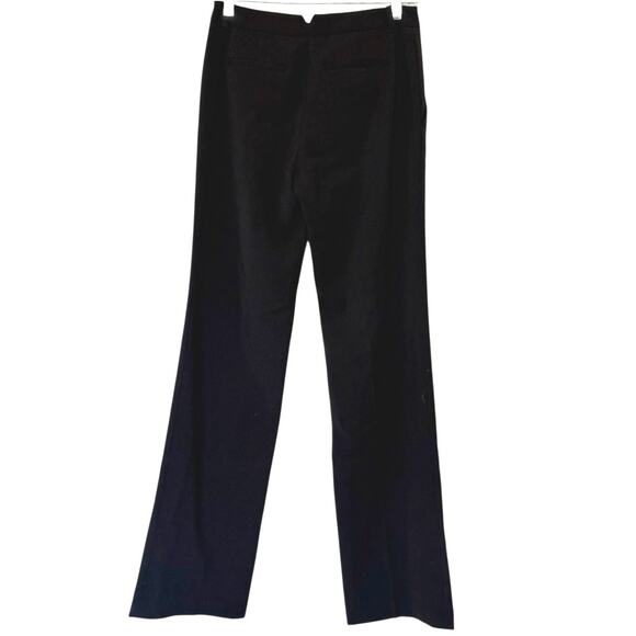 BCBGMaxAzria Simon Black Dress Pants Mid-Rise Trousers Size 0 NWOT - Picture 5 of 13